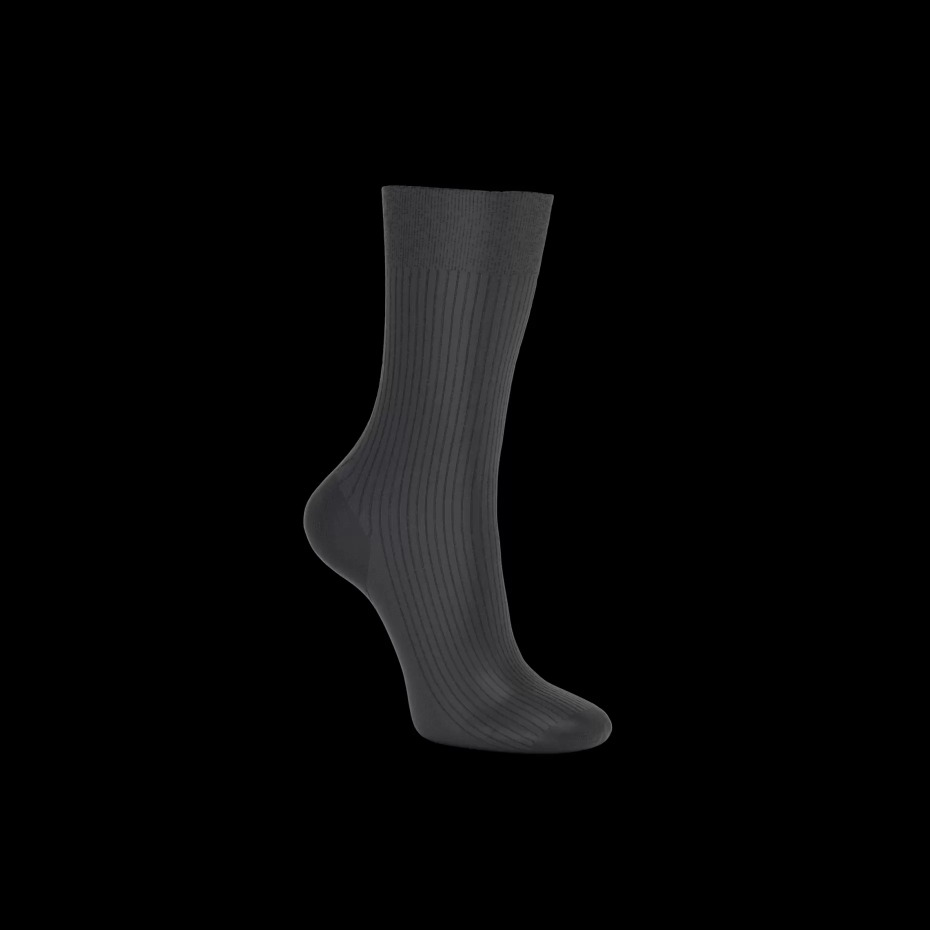 Ecco WOMEN'S RIBBED MID-CUT SOCK